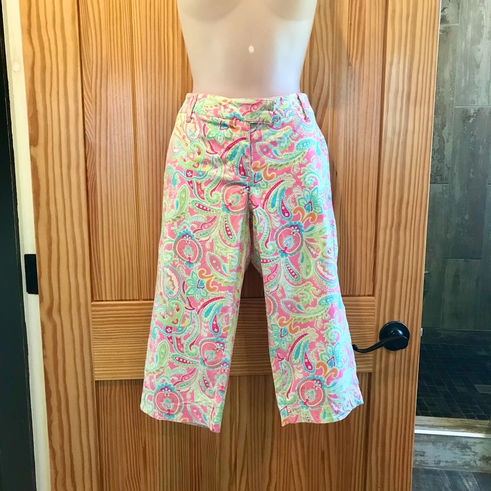 Manhattan Chino by New York & Company Vintage Pastel Capris Pants